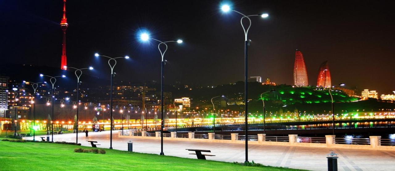 Lux Family Apartment In City Center باكو المظهر الخارجي الصورة