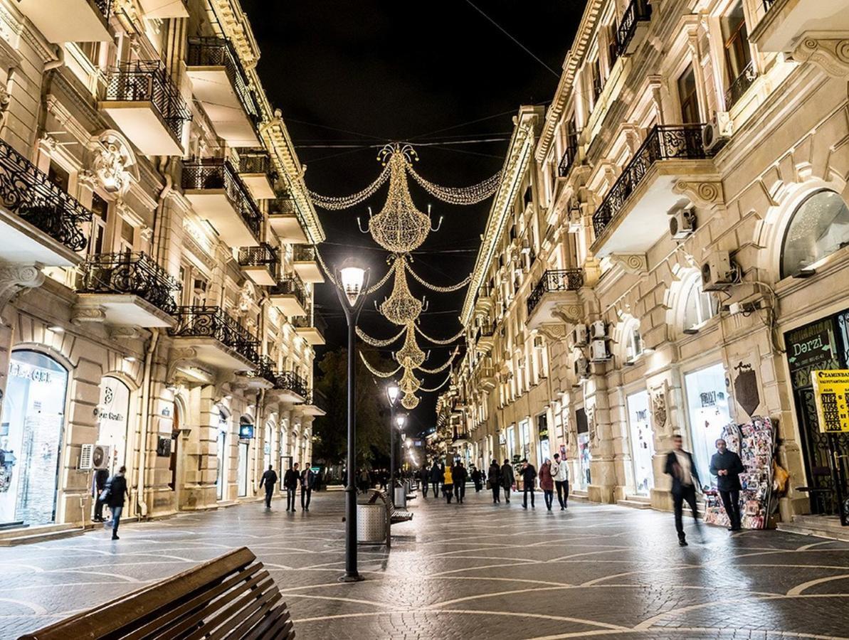 Lux Family Apartment In City Center باكو المظهر الخارجي الصورة